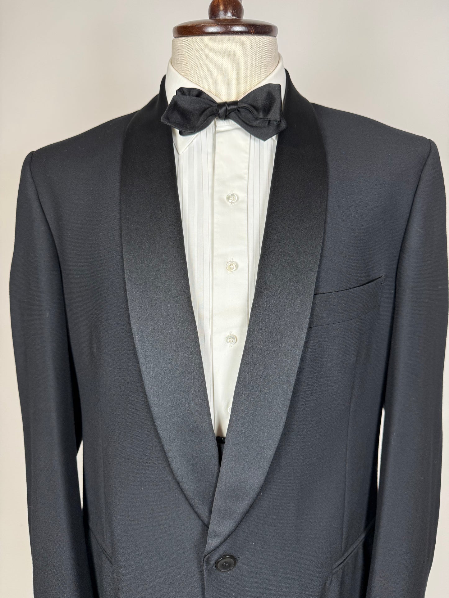 Smoking anni ‘90 revers a scialle - tg. 50 drop 8