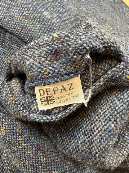 Giacca De Paz donegal tweed sfoderata - tg. 54