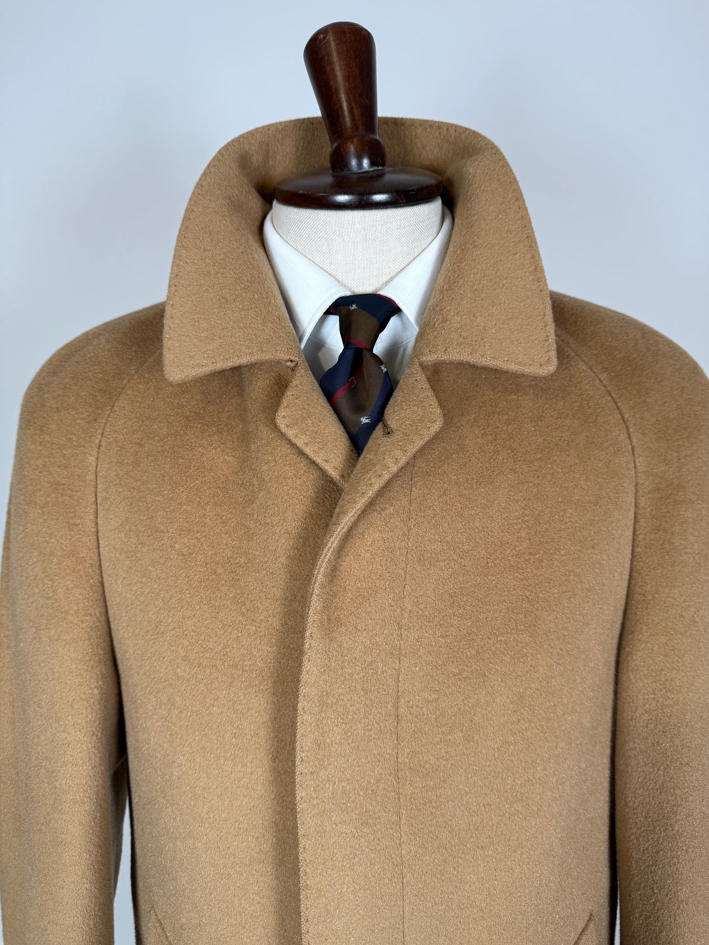 Cappotto raglan anni ‘80 lana e cammello - tg. 46-48