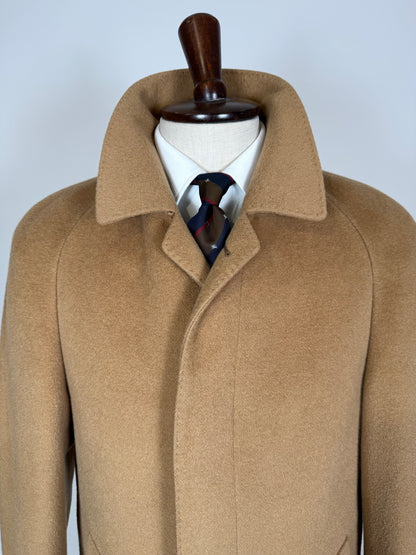 Cappotto raglan anni ‘80 lana e cammello - tg. 46-48