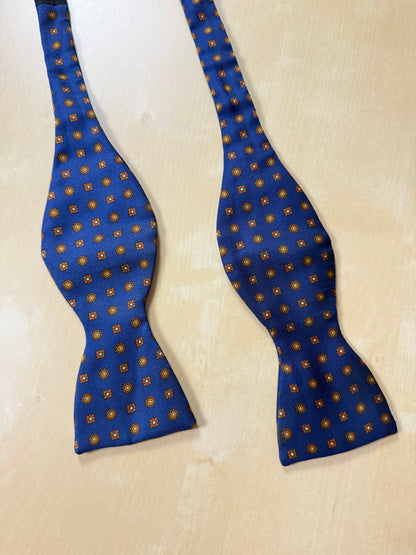 Papillon Marinella micro fantasia navy