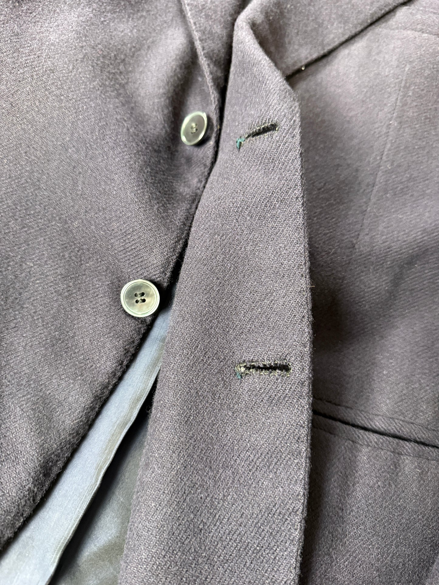 Giacca sartoriale in cashmere anni ‘70 - tg. 52/54