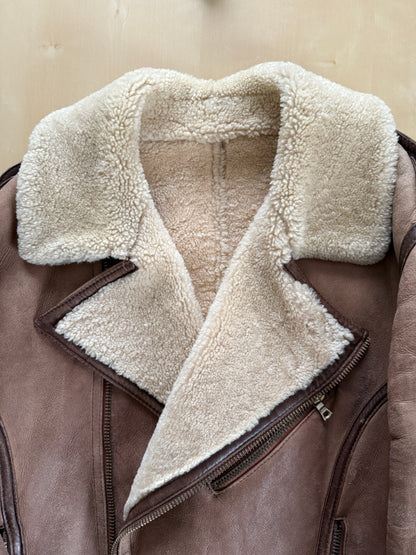 Chiodo in shearling Emporio Armani anni ‘80 - M