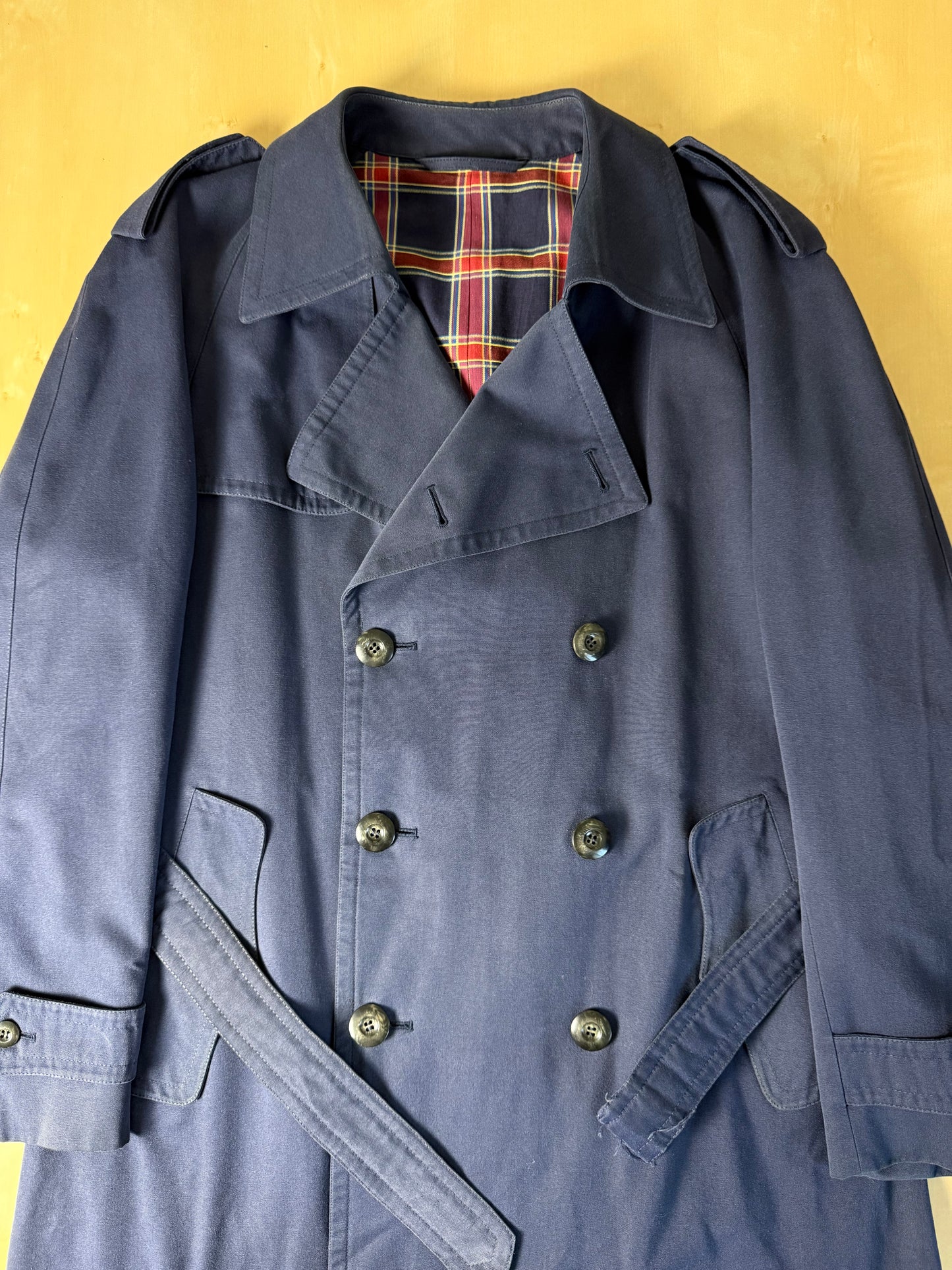 Trench anni '70 blu - tg. 48-50
