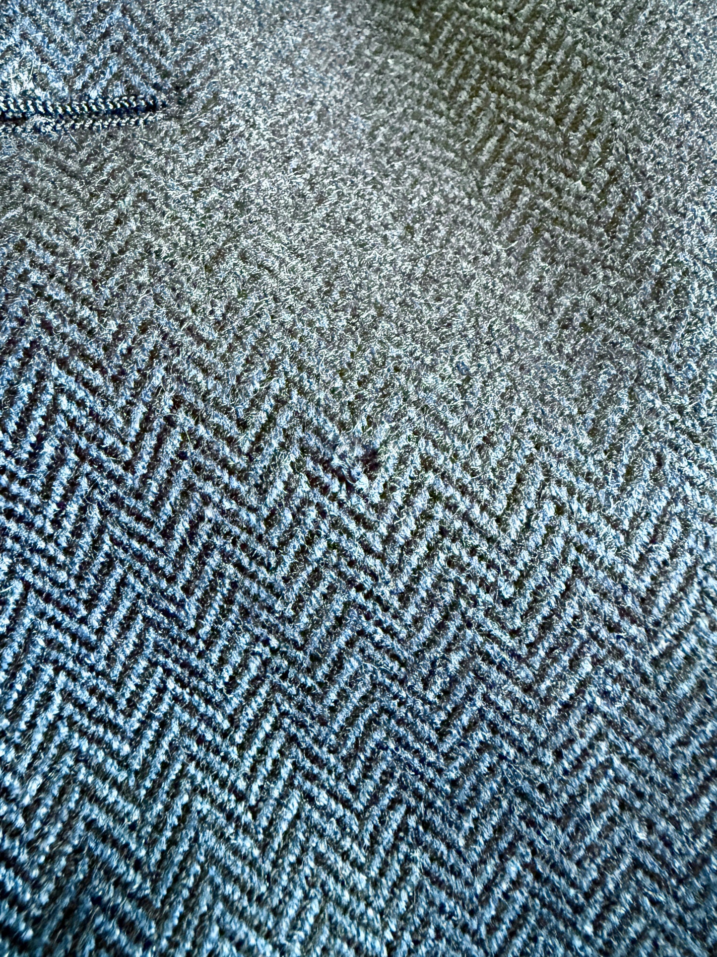 Giacca in puro cashmere spigato tessuto Loro Piana - tg. 50