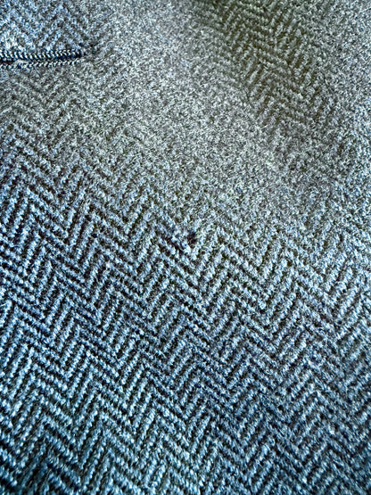 Giacca in puro cashmere spigato tessuto Loro Piana - tg. 50