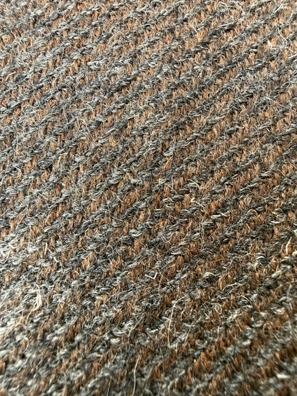Giacca Corneliani anni '70/'80 tweed marrone tabacco - tg. 46/48