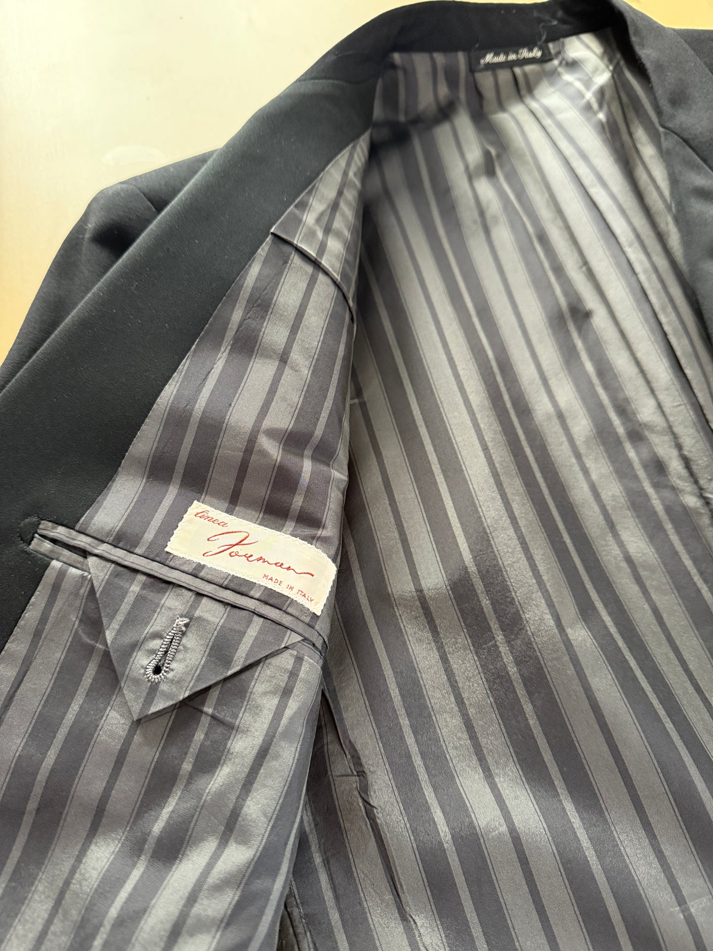 Giacca da sera anni ‘80 in lana e mohair - tg. 52/54