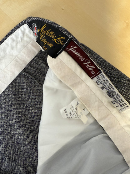 Pantaloni anni ‘70/‘80 flanella sale-pepe - tg. 52/54