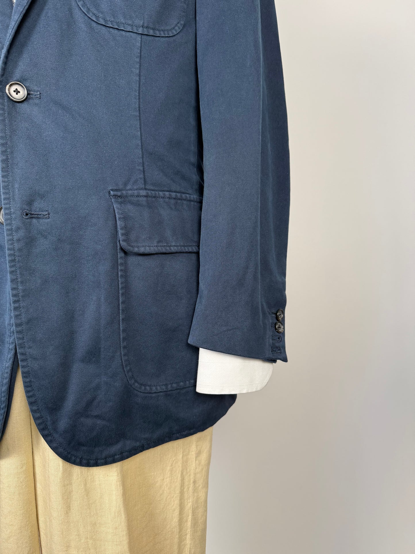 Giacca Polo Ralph Lauren in cotone blu - tg. 44
