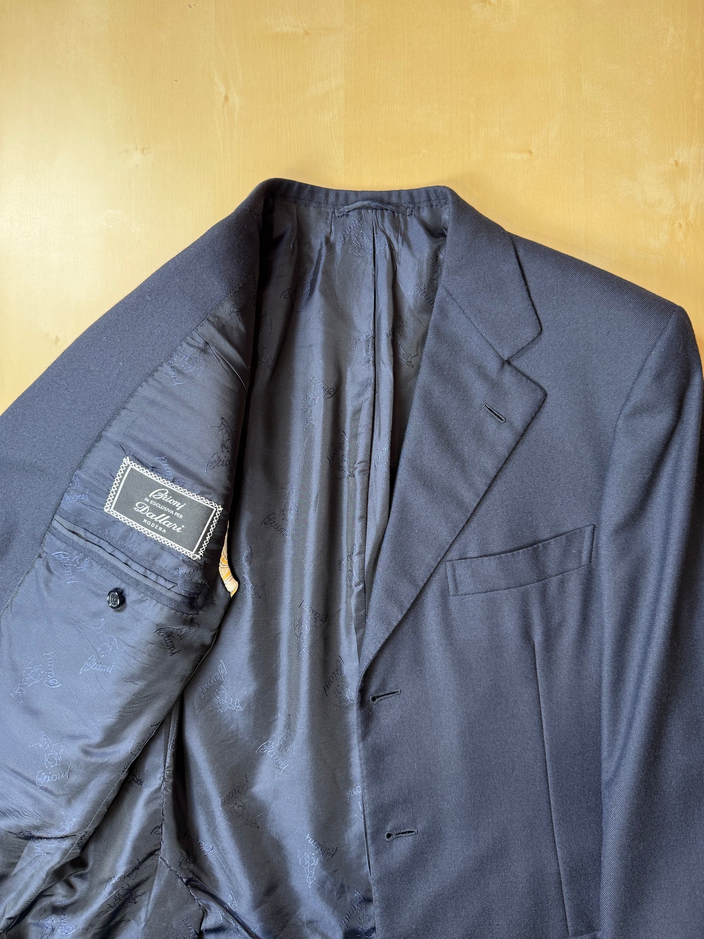 Giacca Brioni flanella lana e cashmere blu - tg. 50