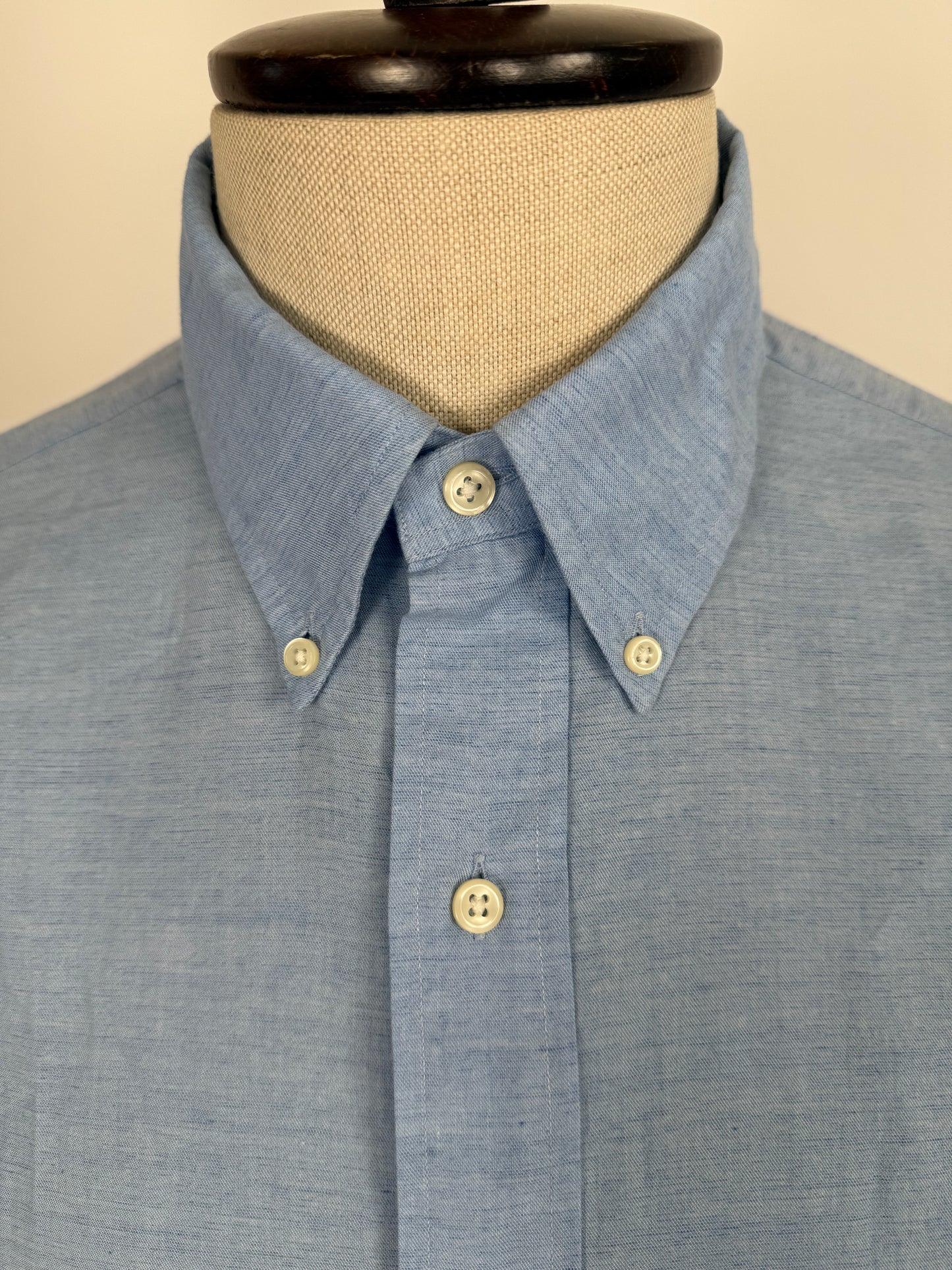 Camicia Ralph Lauren Ellington celeste - L collo 42