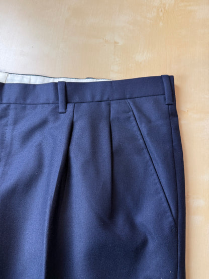 Completo sartoriale anni ‘80 flanella lana e cashmere - tg. 62