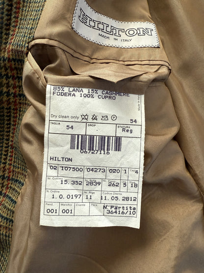 Giacca Hilton anni ‘80 principe di Galles lana e cashmere  - tg. 52