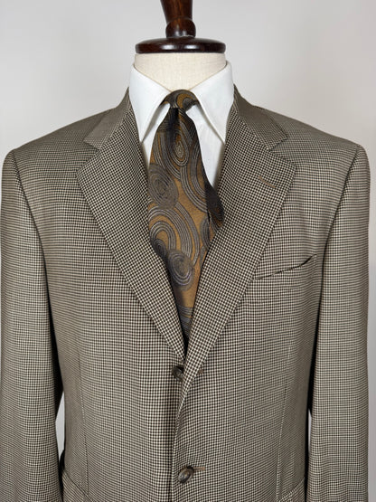 Giacca Corneliani flanella pettinata quadri - tg. 48