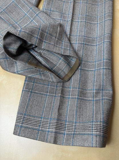 Pantaloni sartoriali anni ‘70 flanella principe di Galles - tg. 48