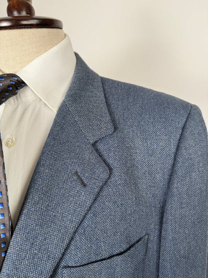 Giacca Burberrys in lana e cashmere blu - tg. 52