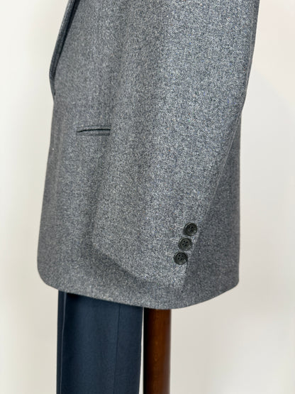 Giacca Missoni anni ‘80 grigio petrolio donegal - tg. 52