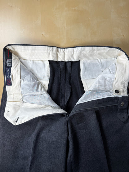 Pantaloni flanella grigio antracite - tg. 50