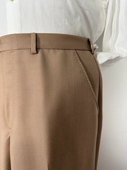 Completo Marzotto anni ‘70 in twill beige (NOS) - tg. 46/48