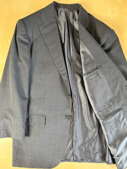 Completo napoletano Sartorio in fresco lana antracite - tg. 54