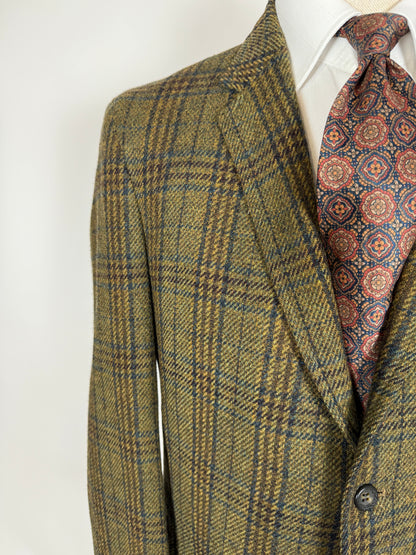 Giacca americana in tweed verde anni ‘60 - tg. 48/50