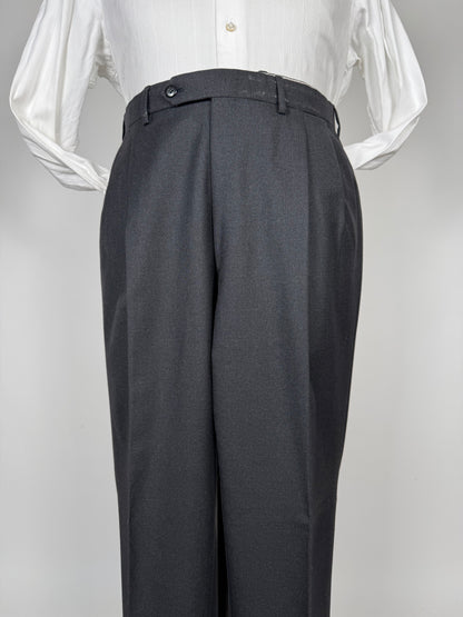 Completo Brioni flanella pettinata antracite - tg. 52