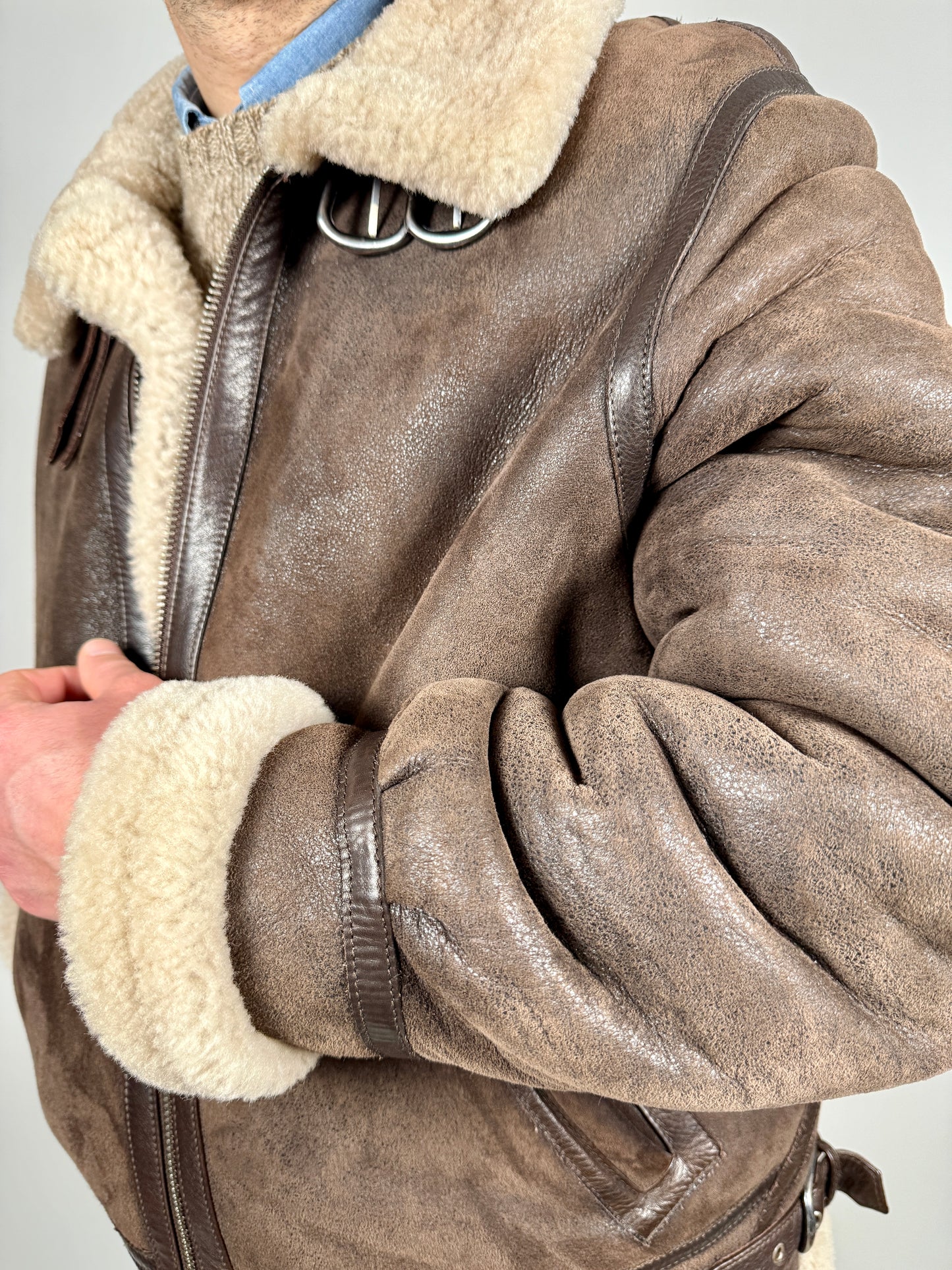 Bomber shearling Chevignon B3 - XL