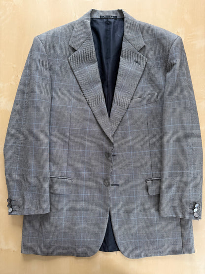 Giacca Yves Saint Laurent anni ‘90 principe di Galles bottoni madreperla - tg. 50