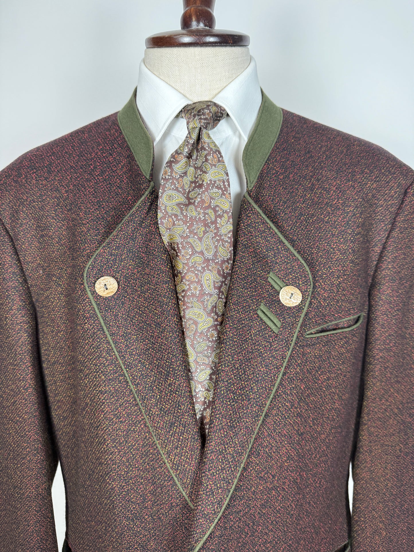 Giacca “Tracht” tirolese in lana e cashmere - tg. 52/54