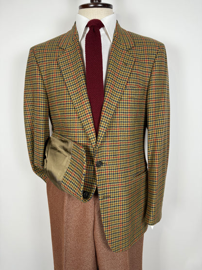 Giacca anni ‘80 pied-de-poule in misto lana - tg. 48