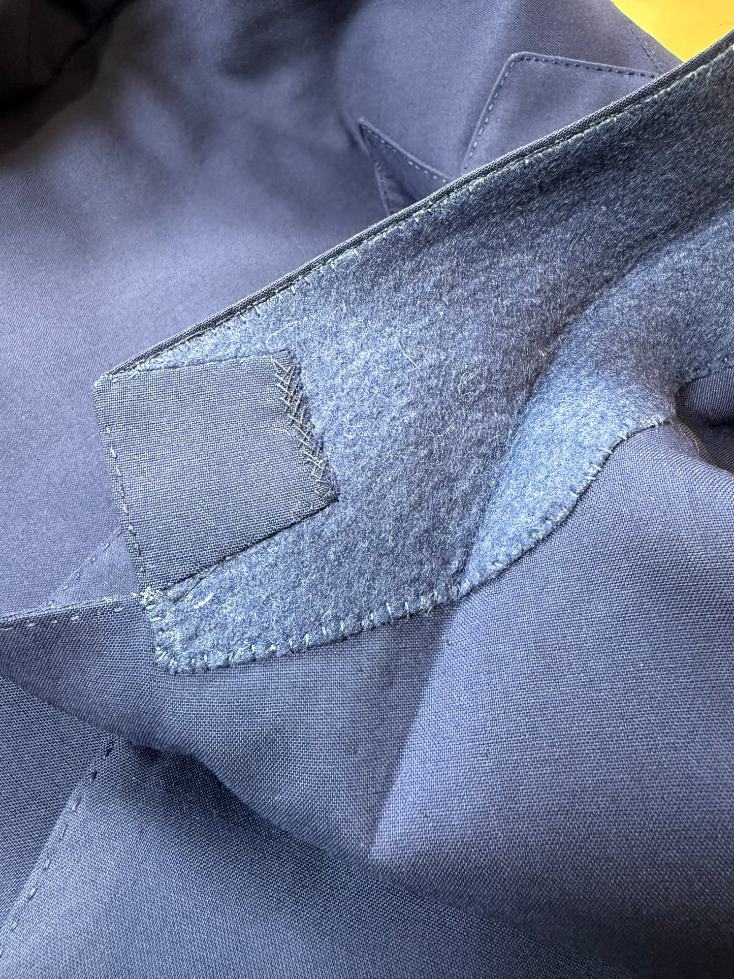 Giacca sartoriale in fresco lana blu - tg. 50/52