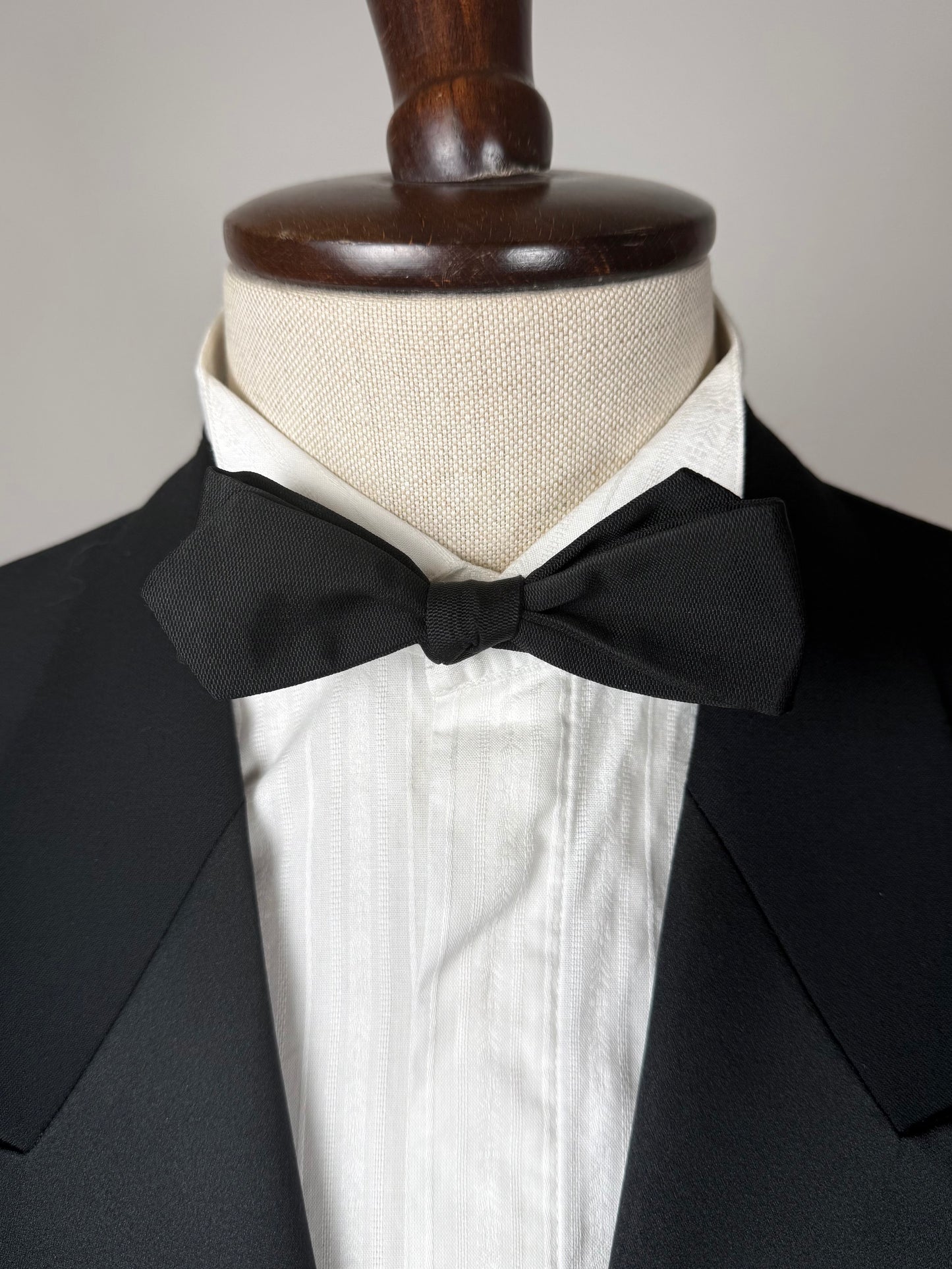 Papillon da smoking punta di diamante