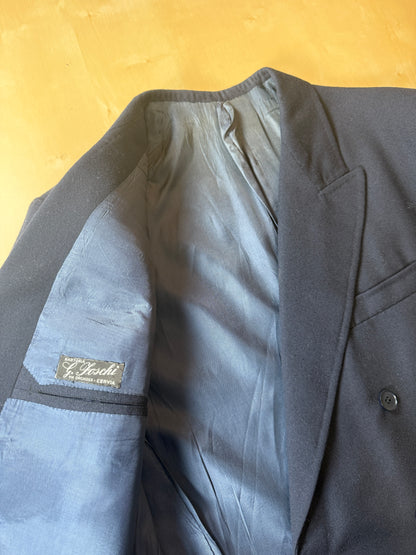Giacca blazer doppiopetto sartoriale anni ‘50/‘60 - tg. 52/54