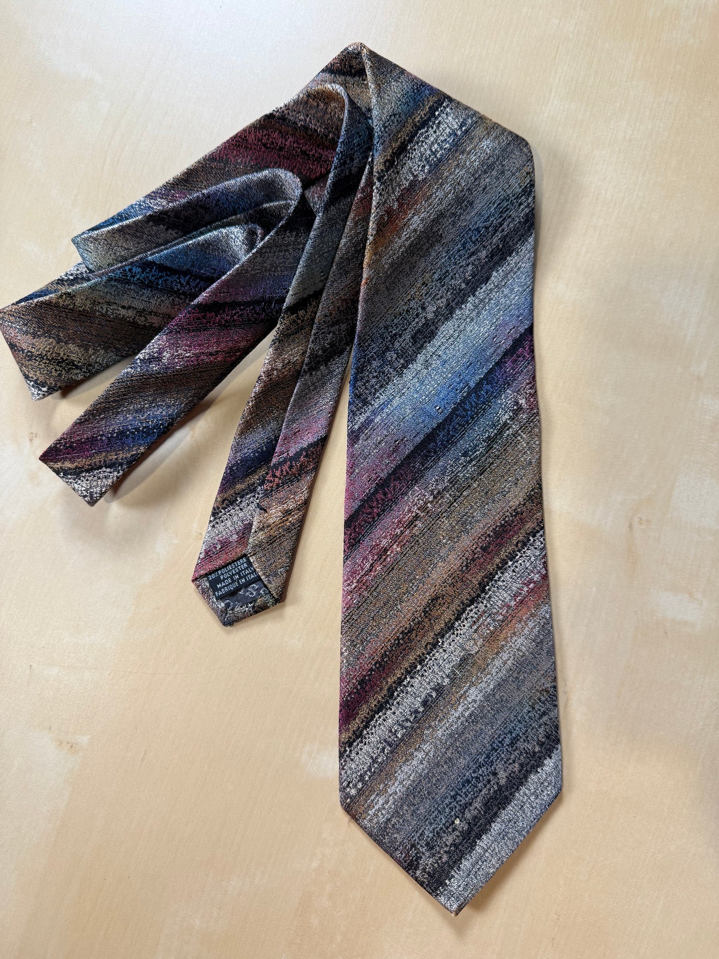 Cravatta Missoni multicolore sfumata