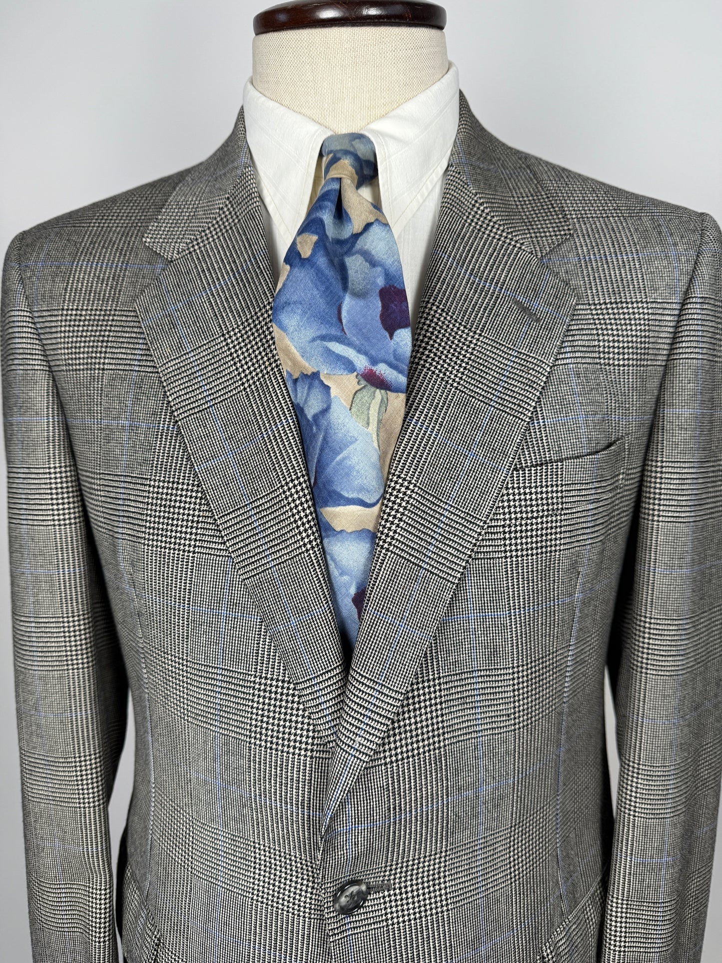 Giacca flanella principe di Galles anni ‘80 - tg. 46/48