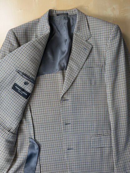 Giacca estiva Pierre Cardin anni '90 super twist quadretti - tg. 50