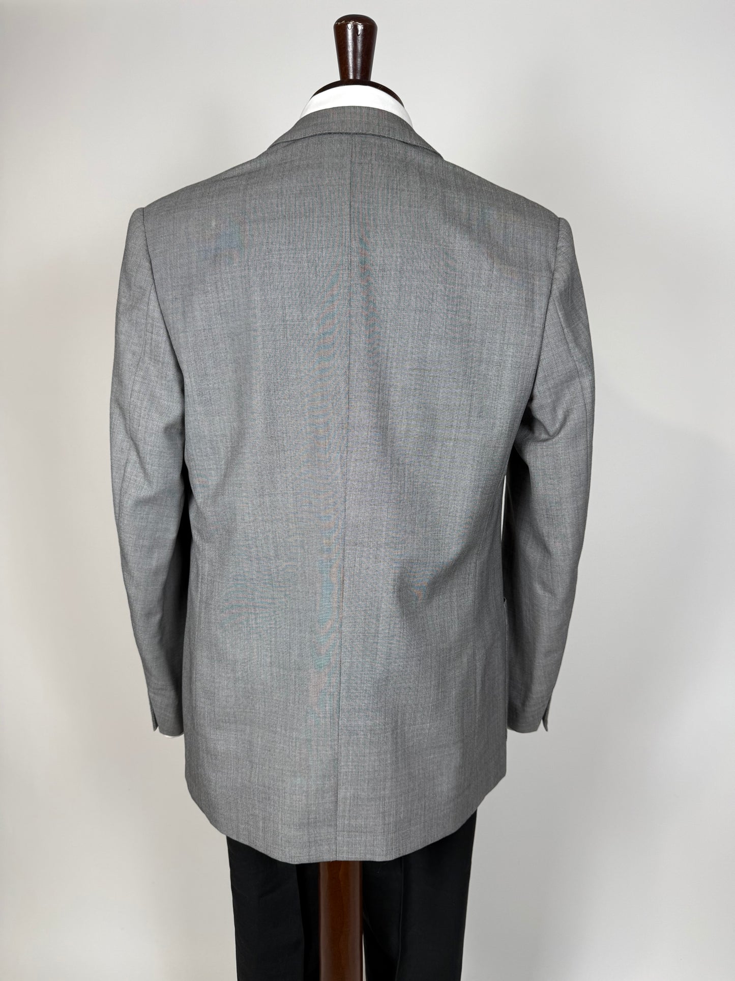 Giacca sartoriale anni '70 in grisaglia pettinata - tg. 50