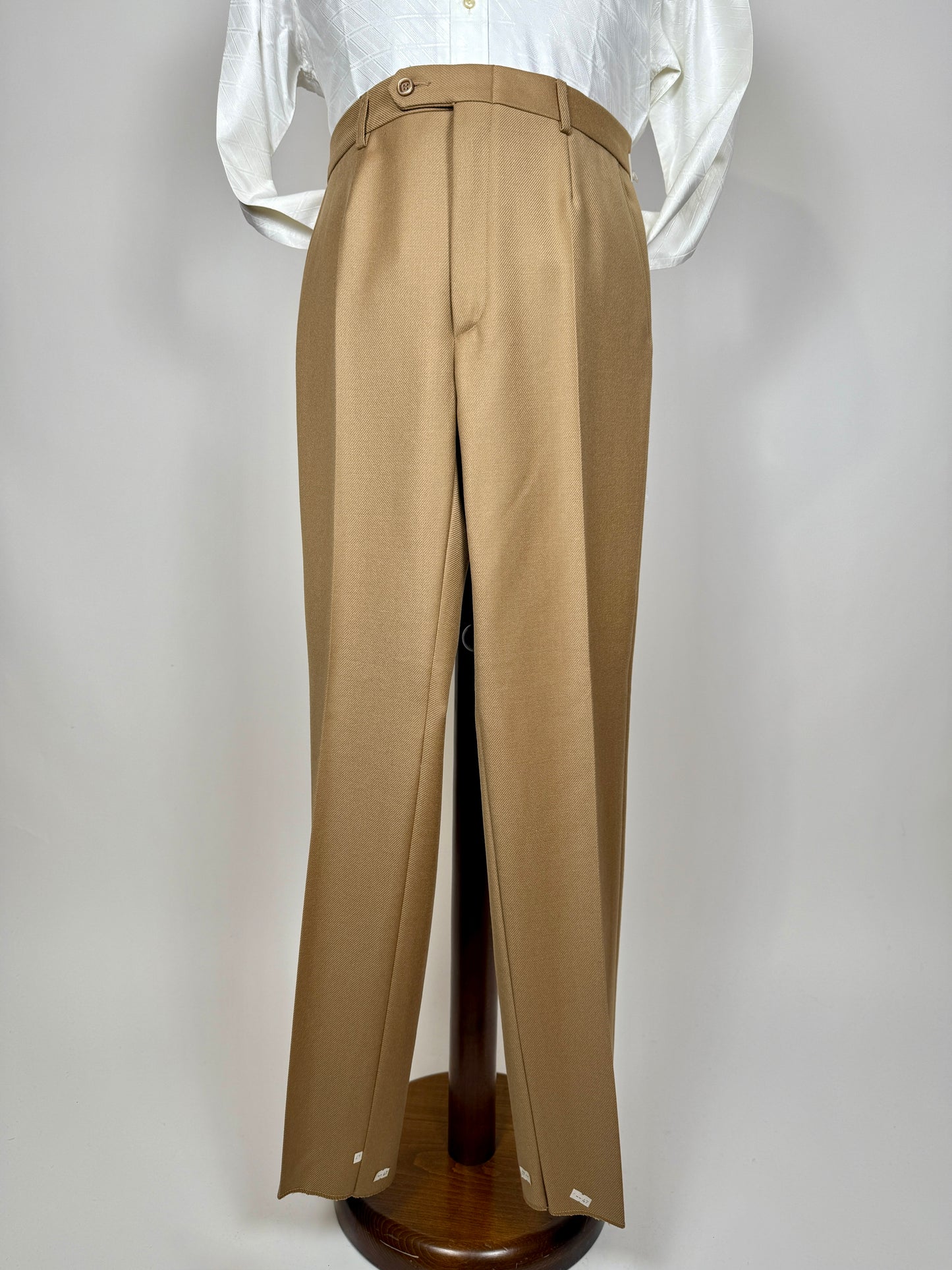 Pantaloni anni ‘70 cavalry twill beige (NOS) - tg. 50/52