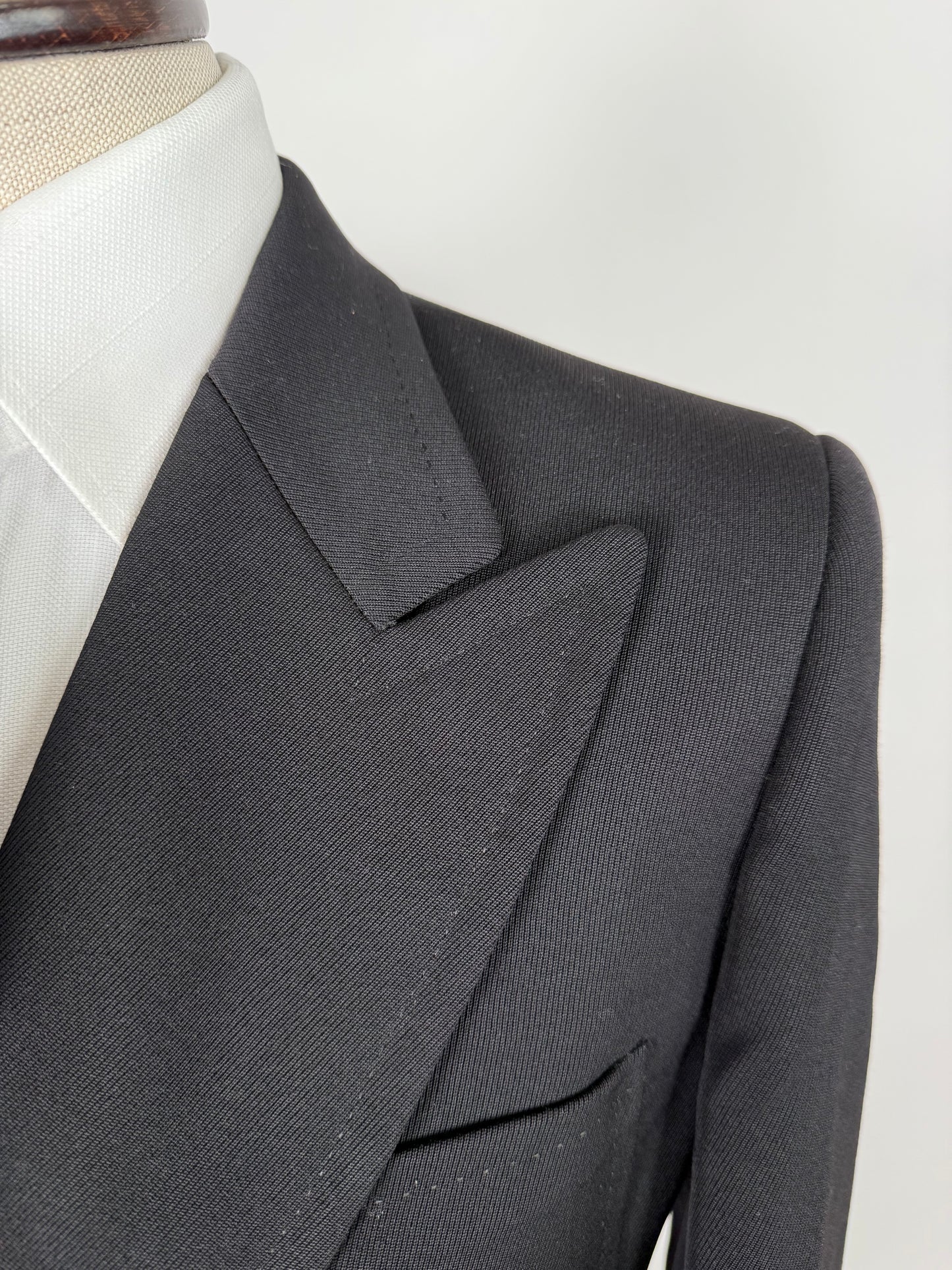 Navy blazer doppiopetto Pierre Cardin anni '70 - tg. 46