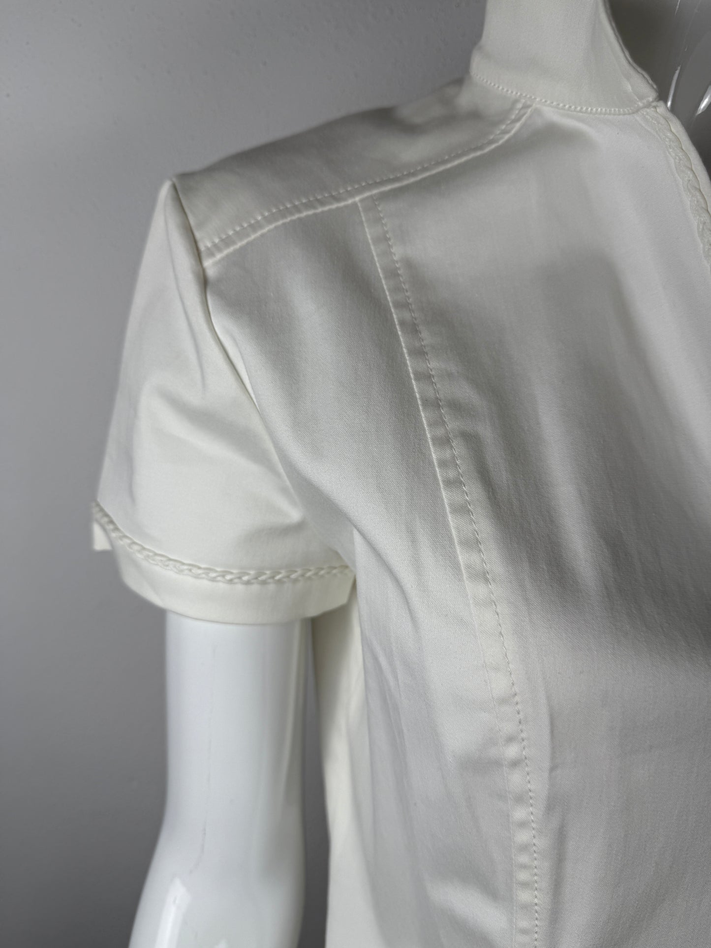 Abito La Perla Openspace bianco in cotone - S/M