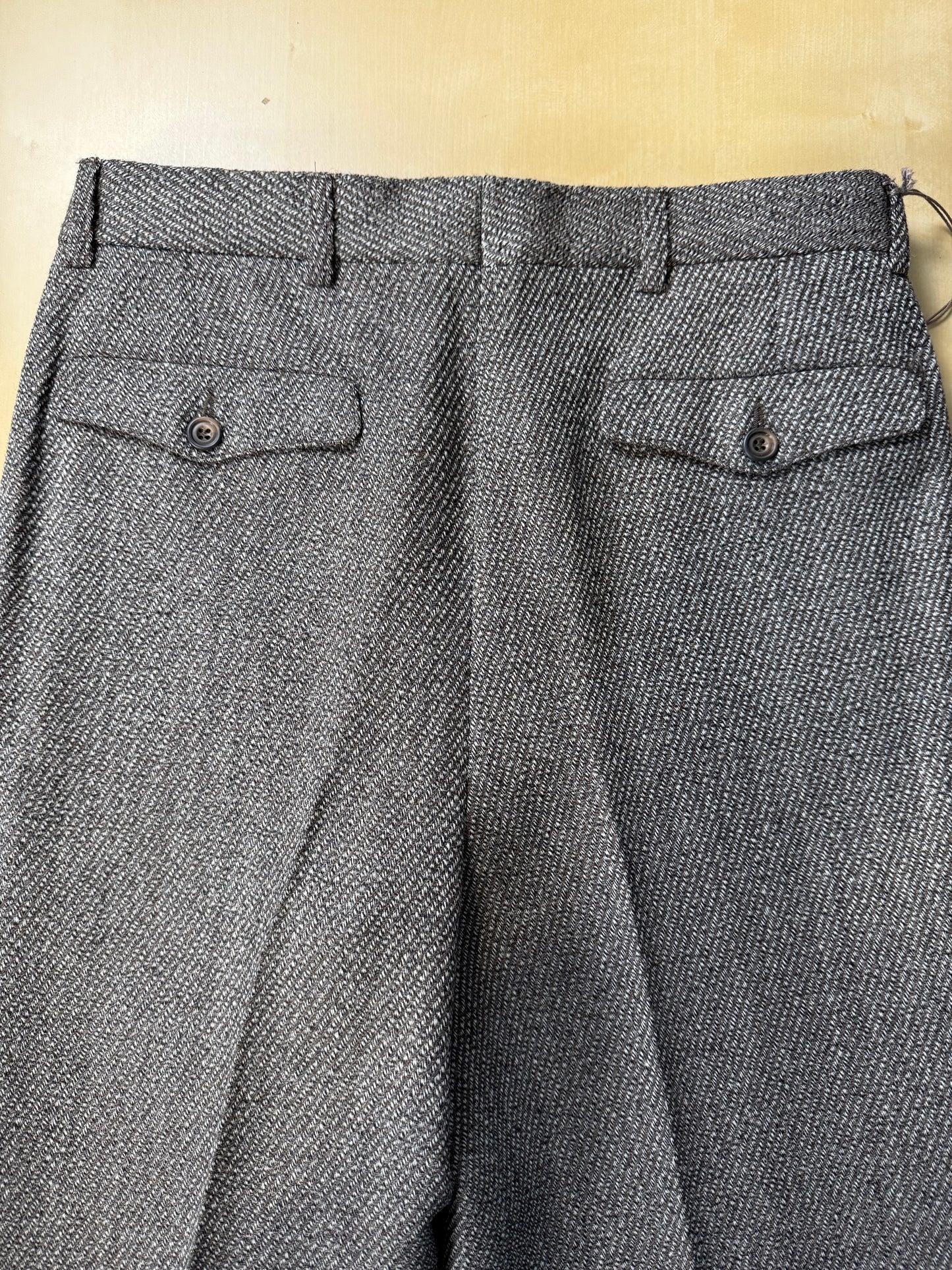 Pantaloni in tweed a coste anni ‘70/‘80 (NOS) - tg. 44
