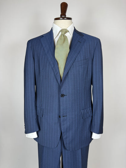 Completo Caruso tessuto Loro Piana lana mohair e seta - tg. 50
