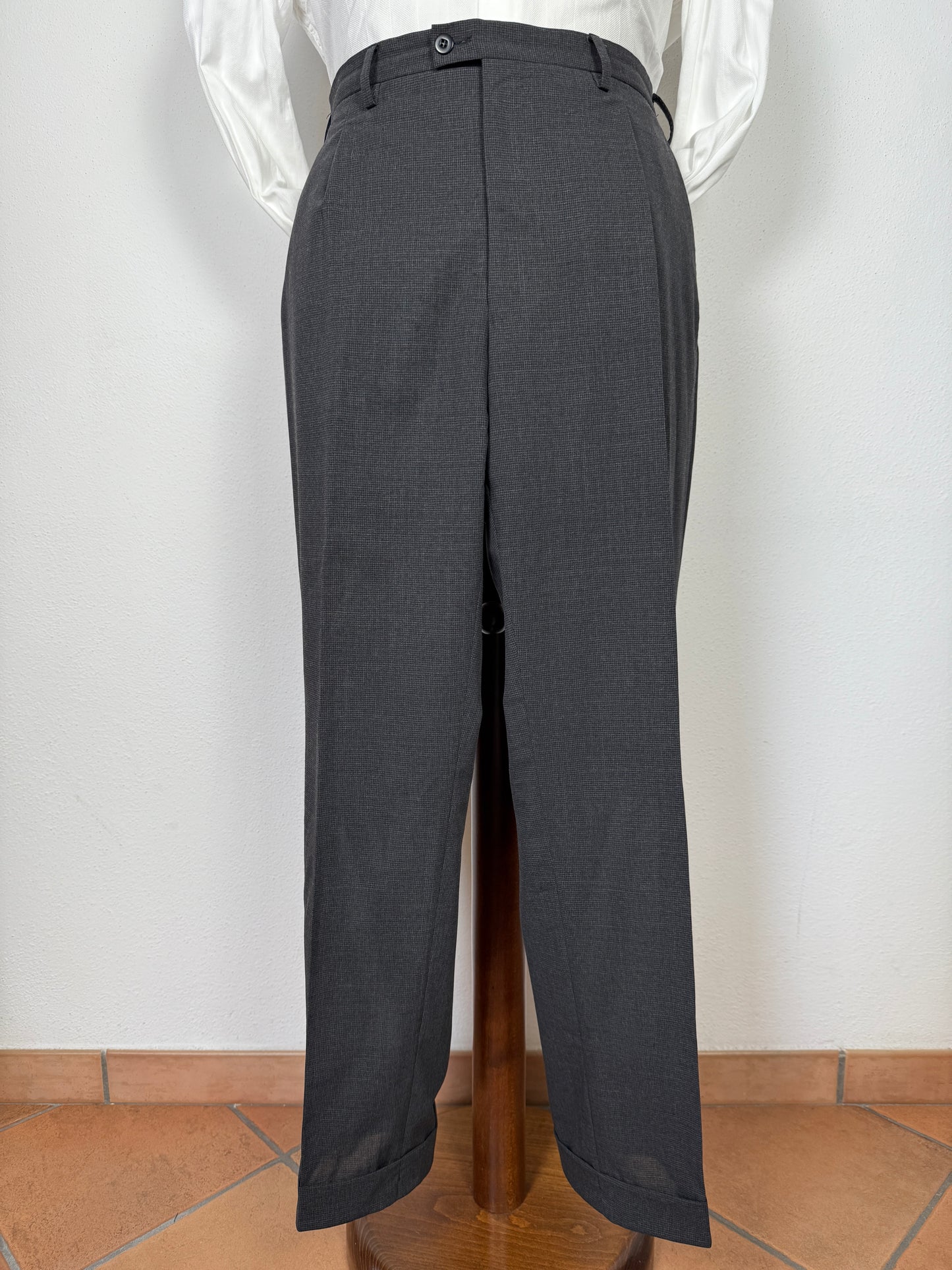 Completo napoletano Sartorio in fresco lana antracite - tg. 54