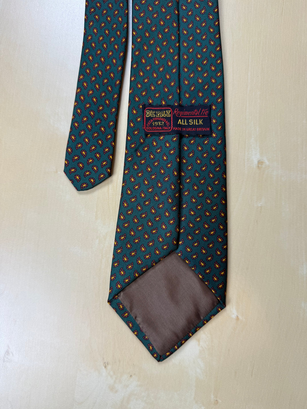 Cravatta De Paz vintage micro paisley