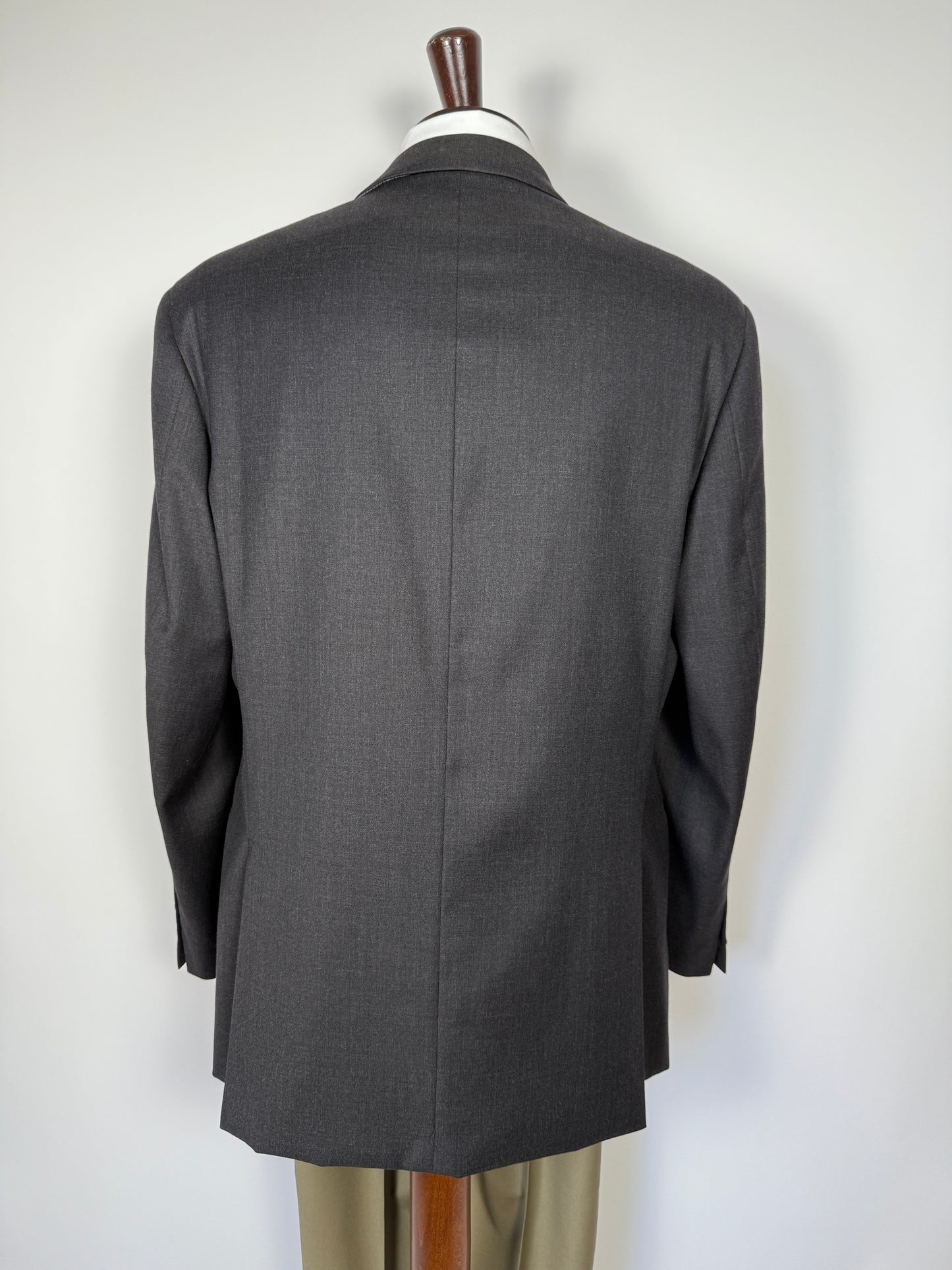 Giacca Missoni anni '80 lana pettinata grigio antracite - tg. 52