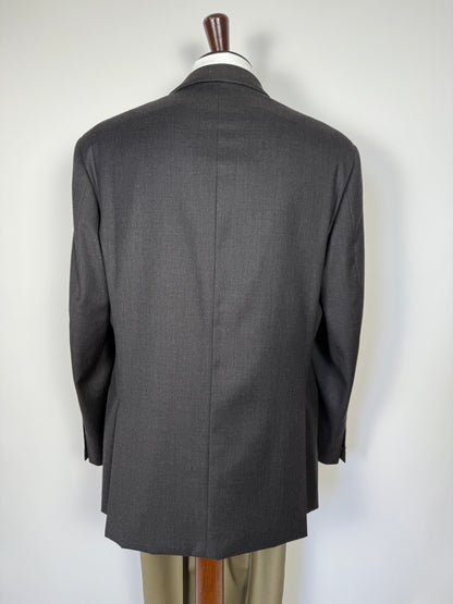 Giacca Missoni anni '80 lana pettinata grigio antracite - tg. 52