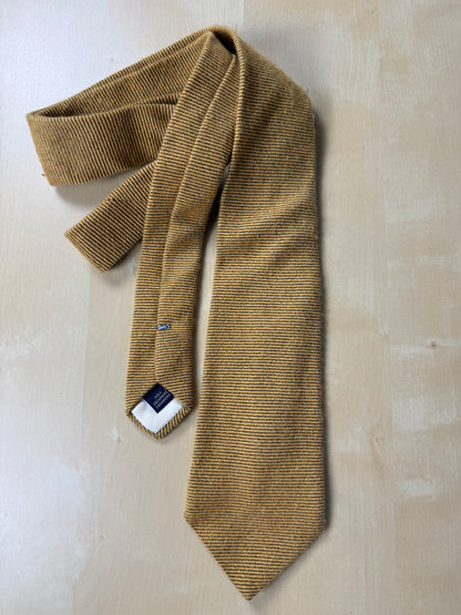 Cravatta in puro cashmere canneté
