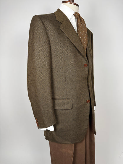 Giacca in puro cashmere tessuto Loro Piana - tg. 52