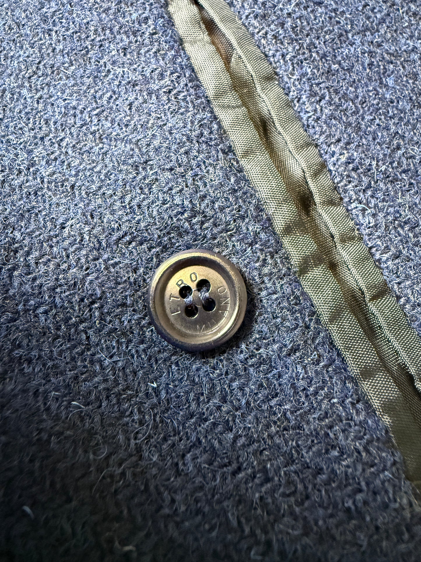 Giacca Etro tweed blu china - tg. 52